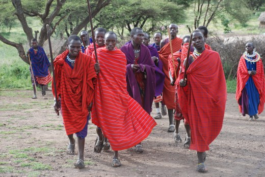 37 - Maasai welcome