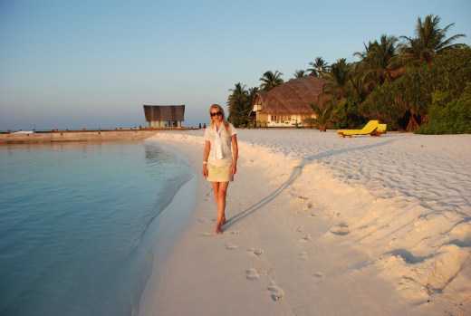 predinner beach stroll