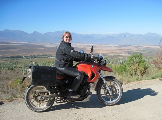 Katy overlooking Ceres