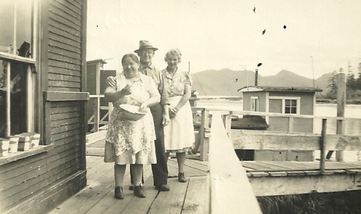 The fish camp cooks who watched over my mother (from my mother's collection)