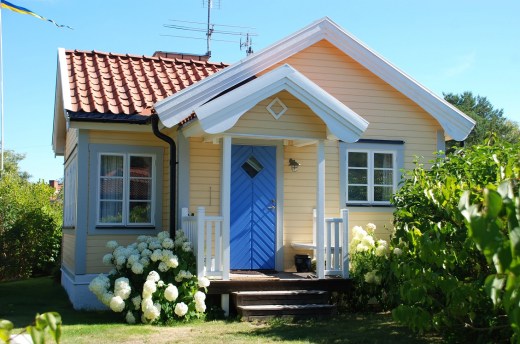 A cute little house in Sandhamn
