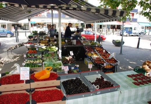 Farmers' market in Vaxholm