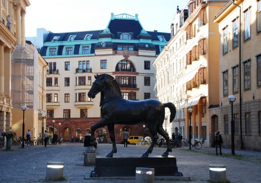 horse statue