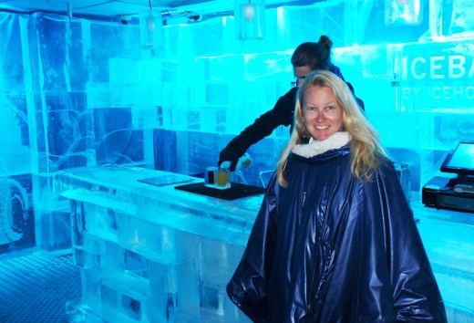 Me in the Ice Bar