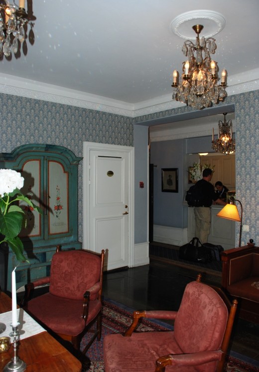 The Rica lobby in Gamla Stan