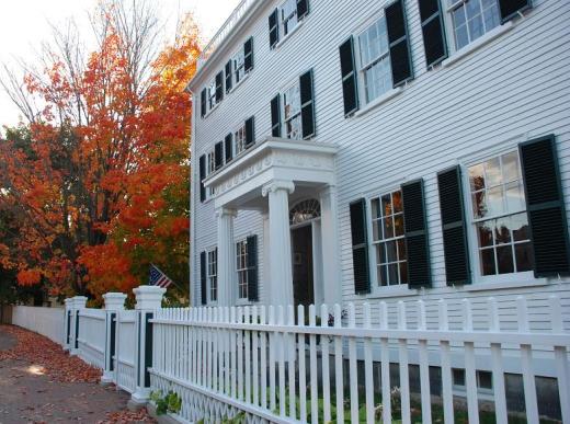 Goodwin Mansion exterior, c. 1811.