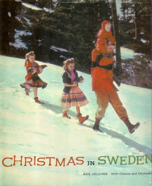 Christmas in Sweden.  Traditional songs and dances by Ake Jelving.  Recorded in Sweden.