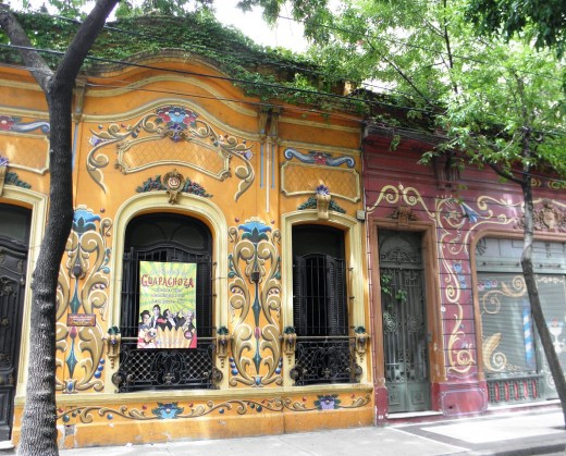 Next door to Carlos Gardel's home and museum