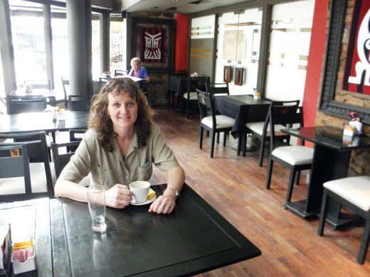 A well deserved coffee break