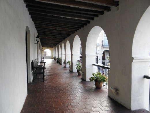The exterior portico of the Museo del Norte