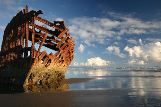 Peter Iredale photo from the website