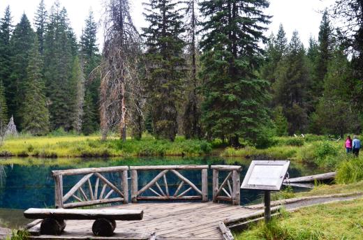 Little Crater Lake on Mt Hood