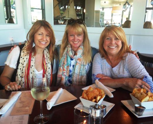 The Girls, at David's in Kennebunkport, Maine