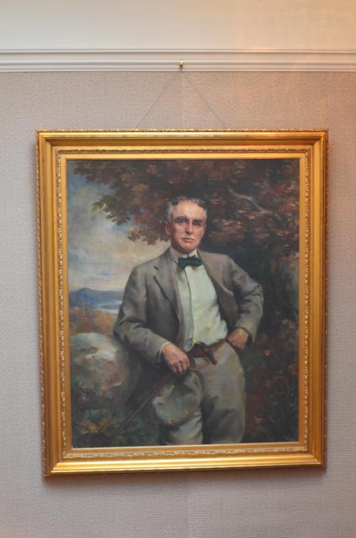 Painting of Mr Thomas Plant, 1859 - 1941