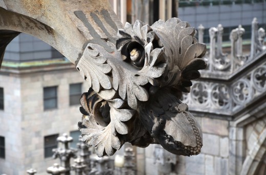 Detail of rooftop decoration