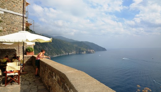 Looking east from Corniglia