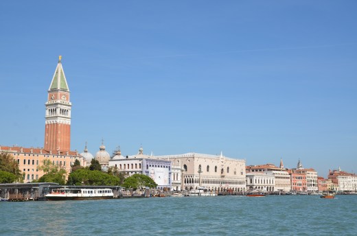 Palazza Ducale and Campanile taken from Punta della Dogana