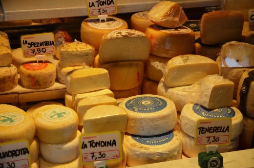 Local cheeses