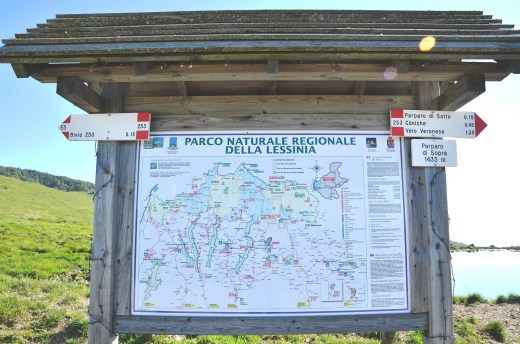 Map of the park and the area