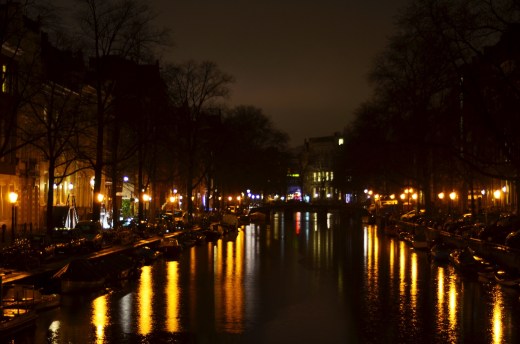 Herengracht at night