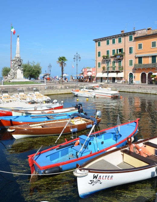The harbor in LIzise, Italy