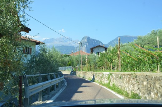 This is NOT a single lane road, this is actually the main road for two cars. But you are lucky if you don't meet anyone coming from the other direction