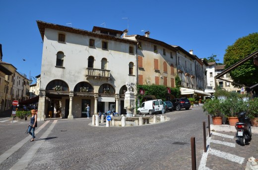 The main square in Asolo