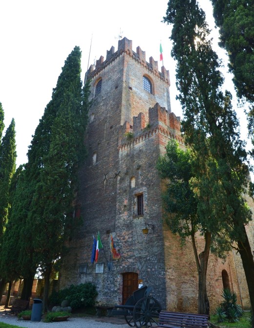 The old castle in Conegliano