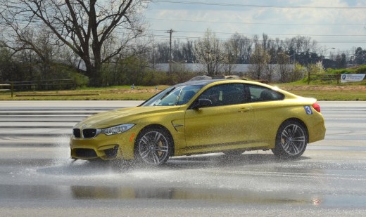 Casey executes a beautiful J Turn with Donny instructing