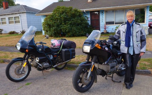 The "before" picture. Probably the only one that will not have helmet hair in the photo