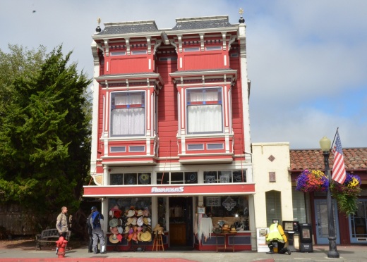 One of the buildings along main street Ferndale