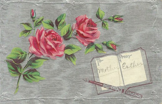 In August 1910, my grandmother sent her mother this postcard. She tells her mother of taking herself to the dentist. She was 14 years old.