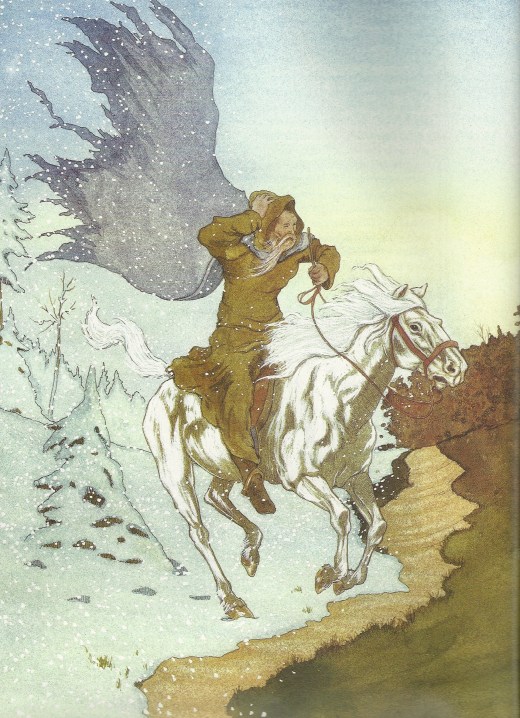 Saint Martin as depicted by Michael Hague