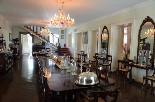 Plantation house dining room