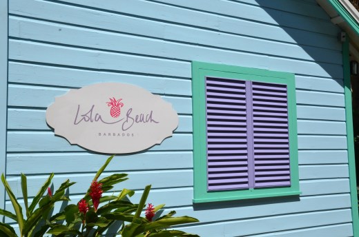 Many of the local houses are brightly painted