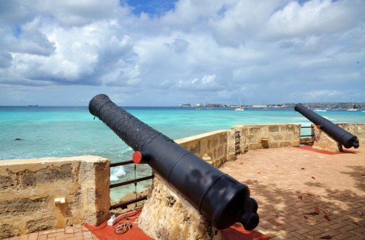 St. Ann's Fort just south of Bridgetown, Barbados