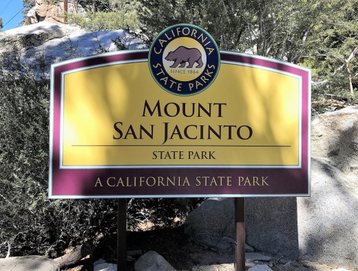 park sign